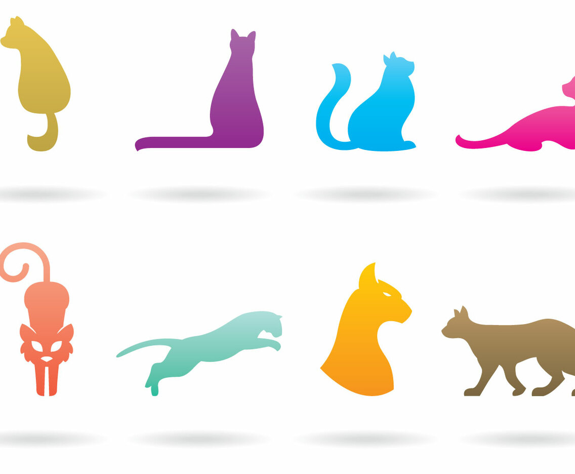 Cat Logo Vectors