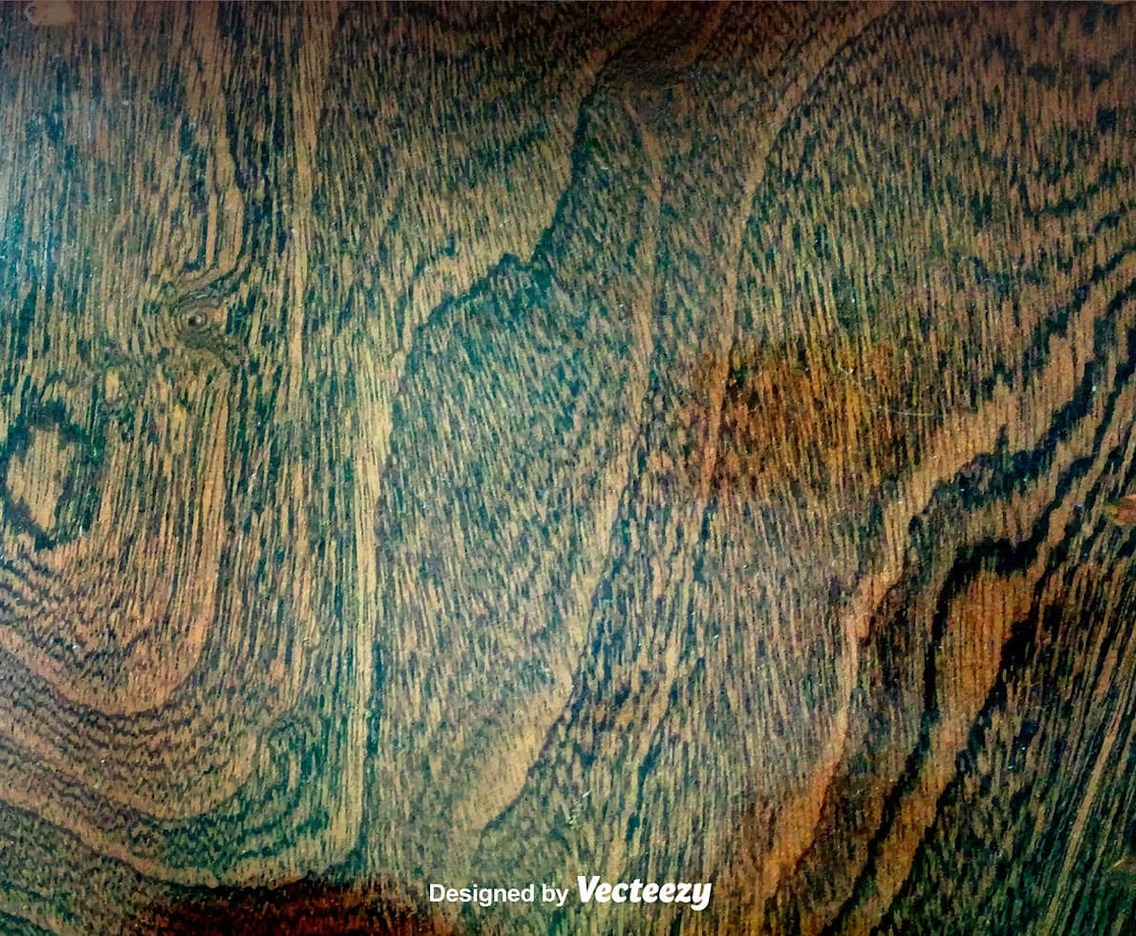 Realistic Dark Wood Vector Texture