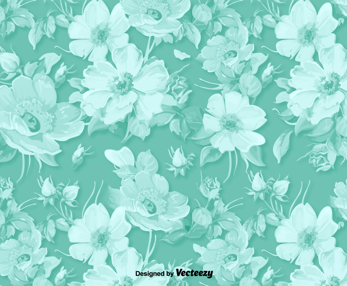 Classic Vector Floral Background