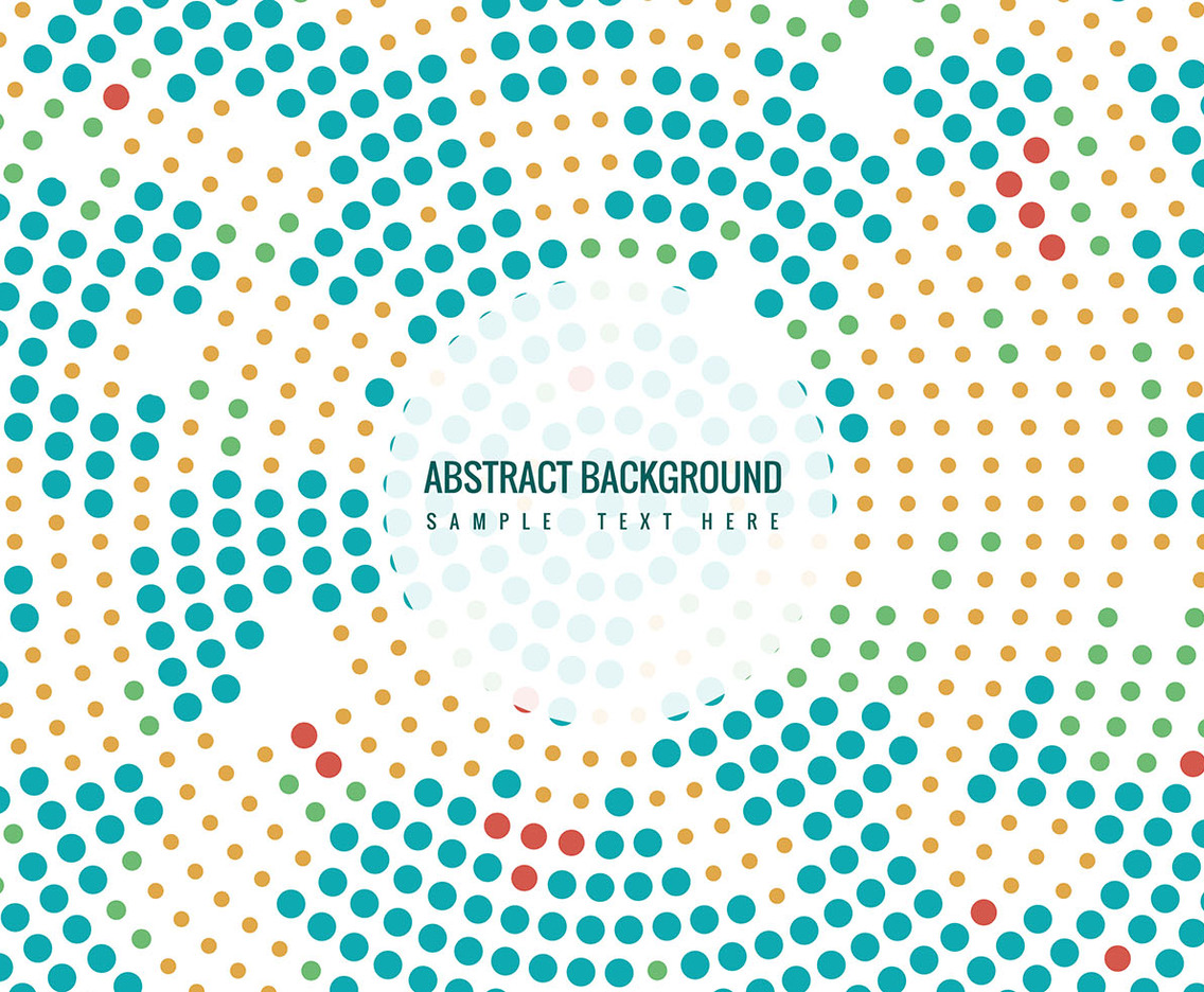 Free Vector Halftone Background