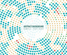 Free Vector Halftone Background