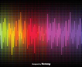 Abstract Background With Rainbow Colors