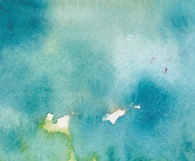 Ocean blue Watercolor Free Vector Texture