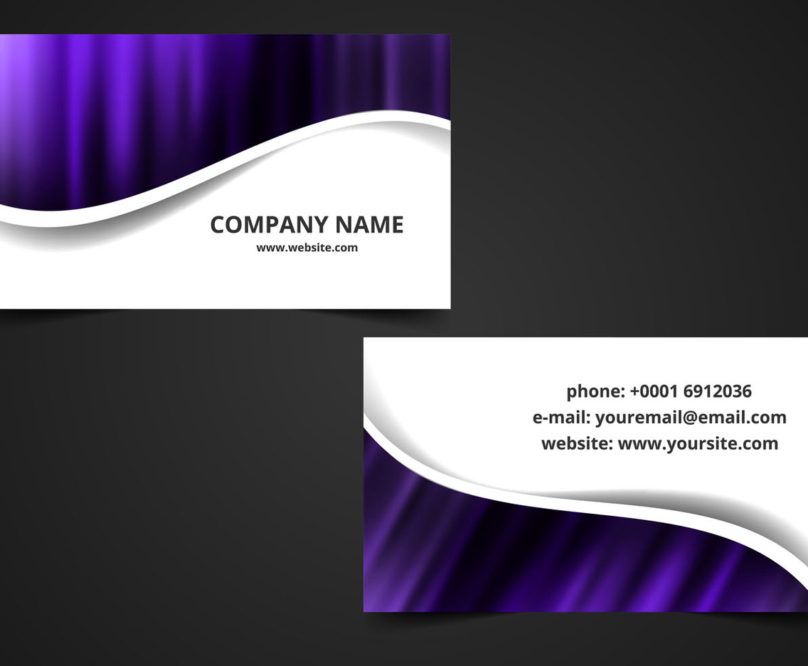 Free Vector Visiting Card Background