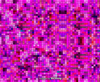 Pink Mosaic Vector Background