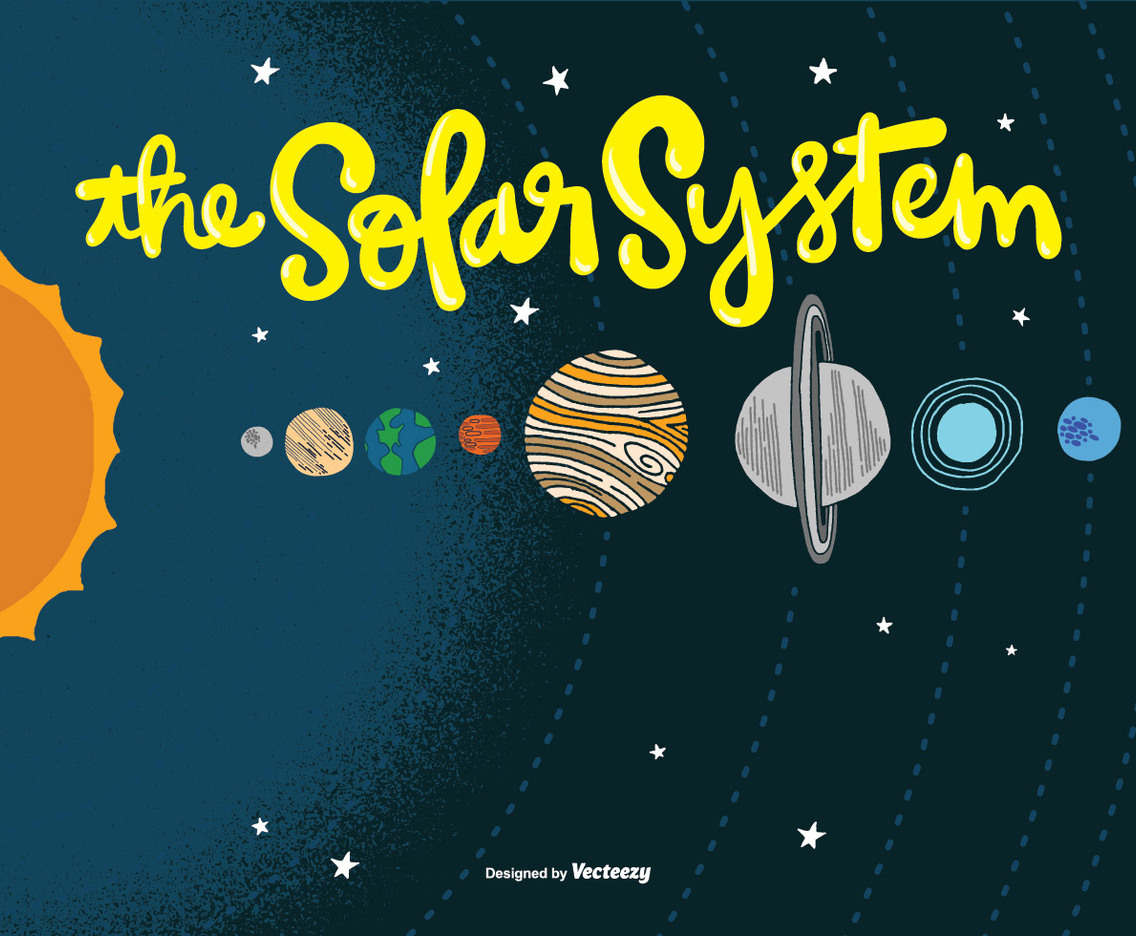 Solar System Vector