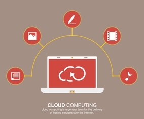 Cloud Computing Social Vector