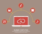 Cloud Computing Social Vector