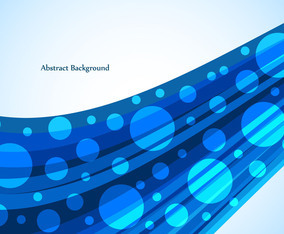 Free Vector Bright Blue Wave Background