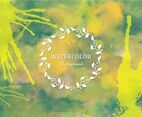Free Vector Green Boho Watercolor Background
