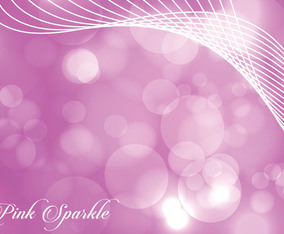 Vivid Pink Sparkle Background