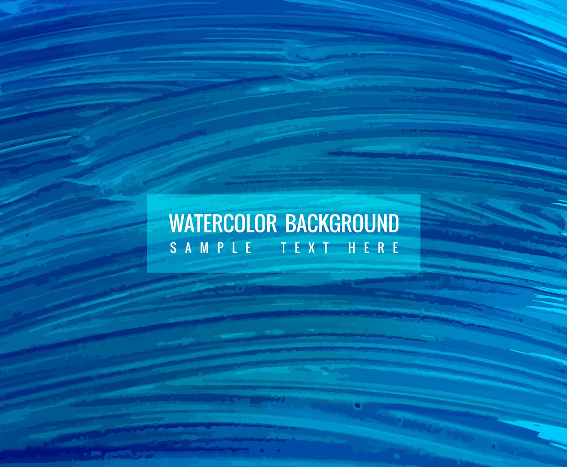 Free Vector Blue Watercolor background
