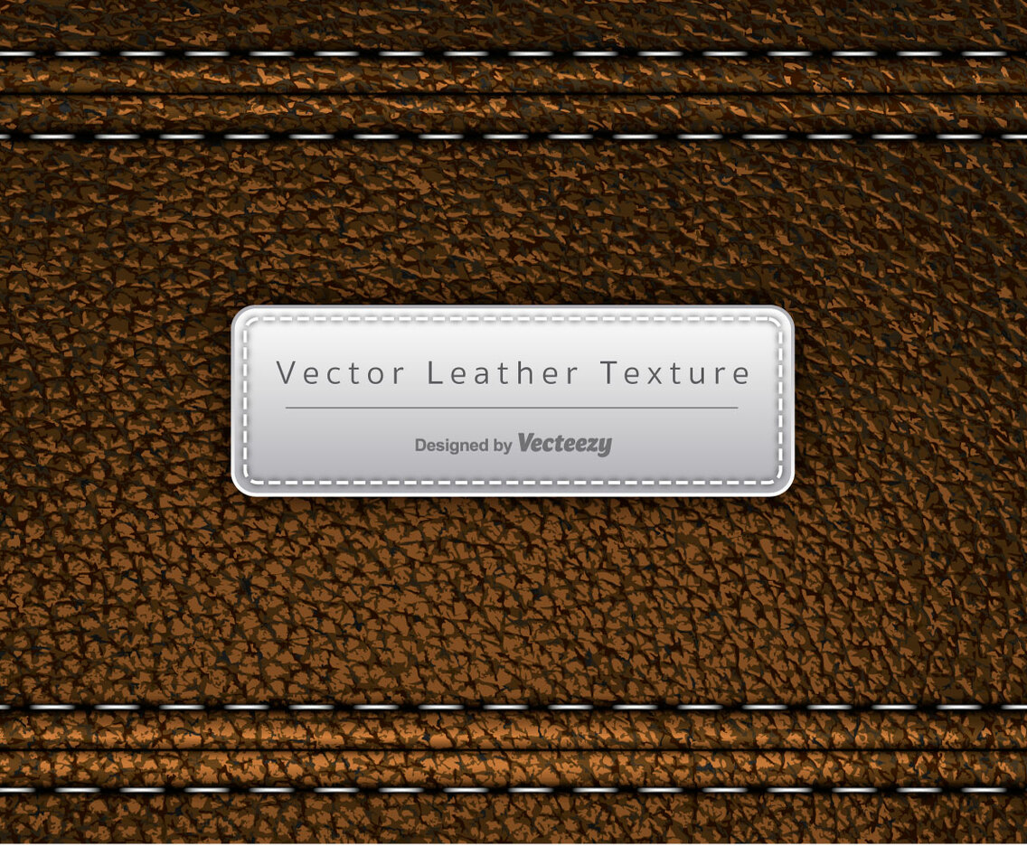 Vector Brown Leather Texture