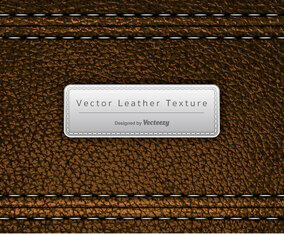 Vector Brown Leather Texture