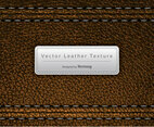 Vector Brown Leather Texture