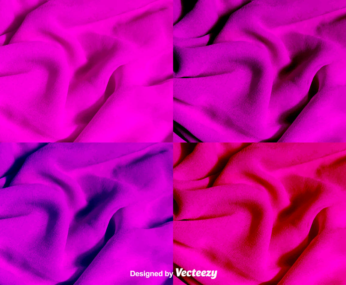 Pink And Purple Cloth Texture Vector Background