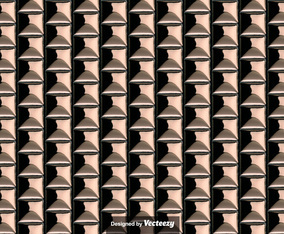 Seamless Pattern Of Bronze Metallic Tiles