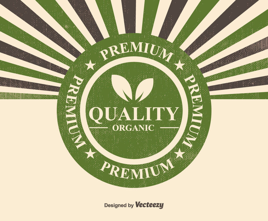 Organic Premium Quality Illustration