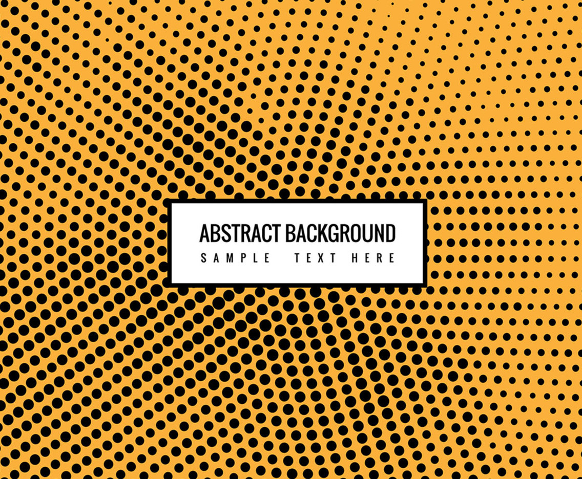 Free Vector Halftone Background