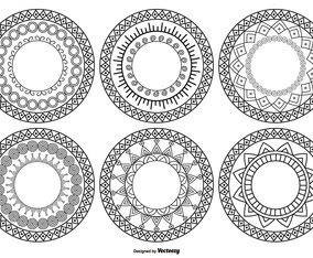 Decorative Circle Shapes