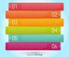 Vector Progress Banners For Six Steps