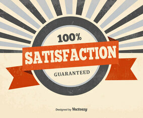 Retro Satisfaction Guaranteed Background