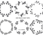 Hand Drawn Style Frame Set