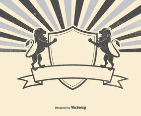 Retro Style Sunburst Background