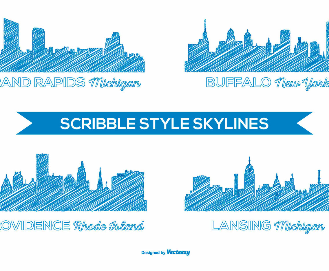 Scribble Style City Skylines