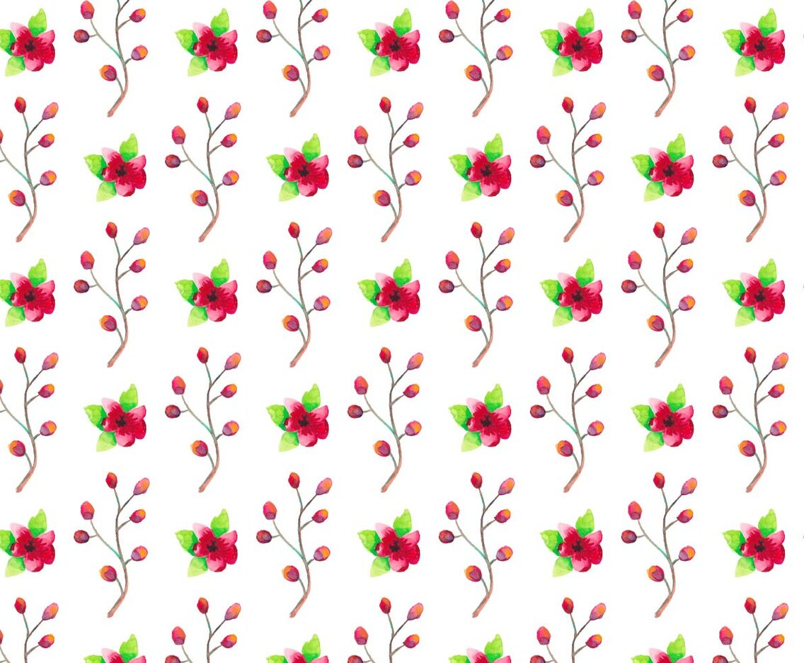 Free Vector Watercolor Floral Background