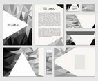 Free Greyscale Identity Vector 6