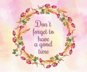 Free Vector Watercolor Wreath Background