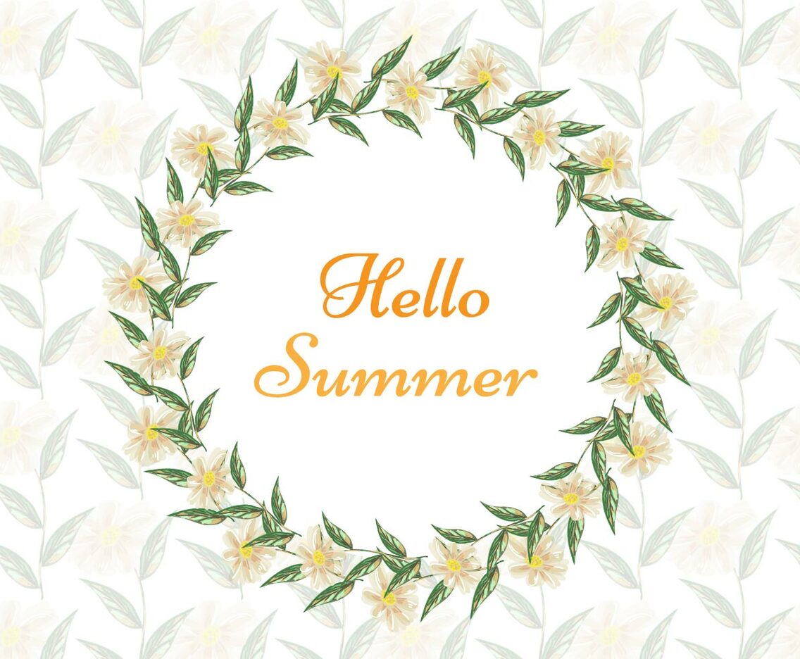 Free Vector Watercolor Summer Background