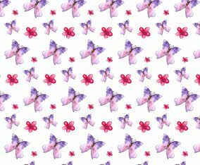 Free Vector Watercolor Papillion Background