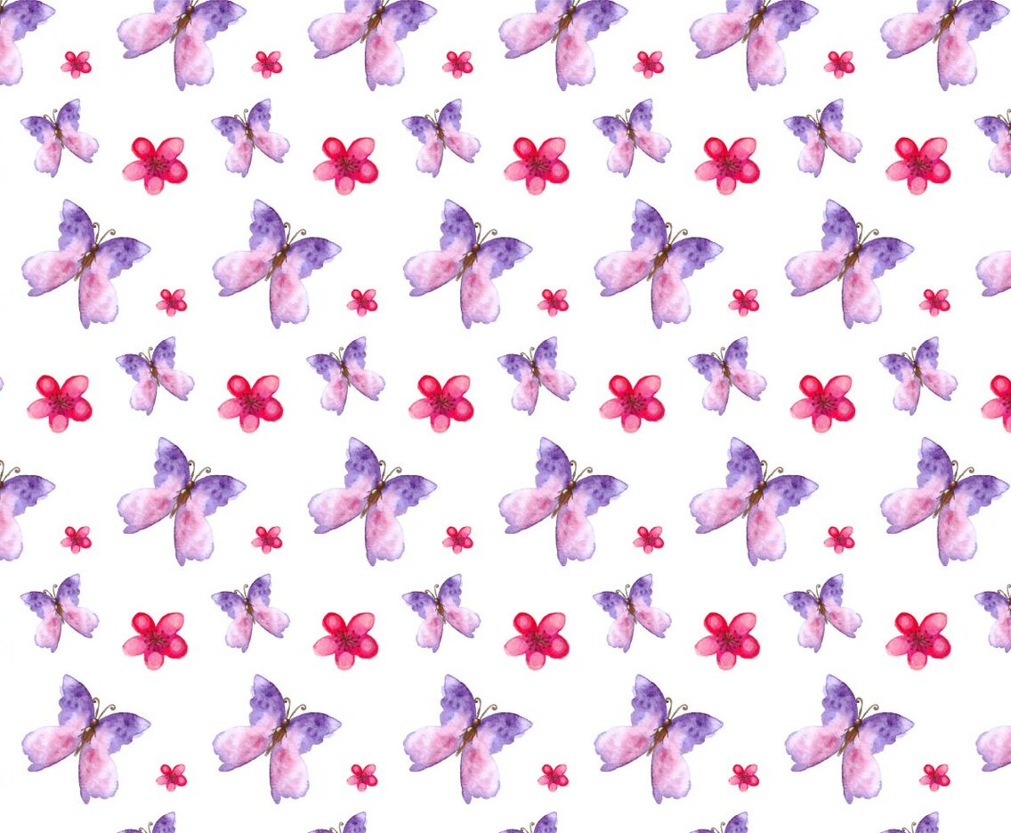 Free Vector Watercolor Papillion Background