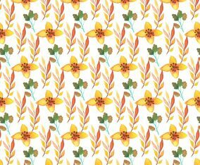 Free Vector Watercolor Floral Background