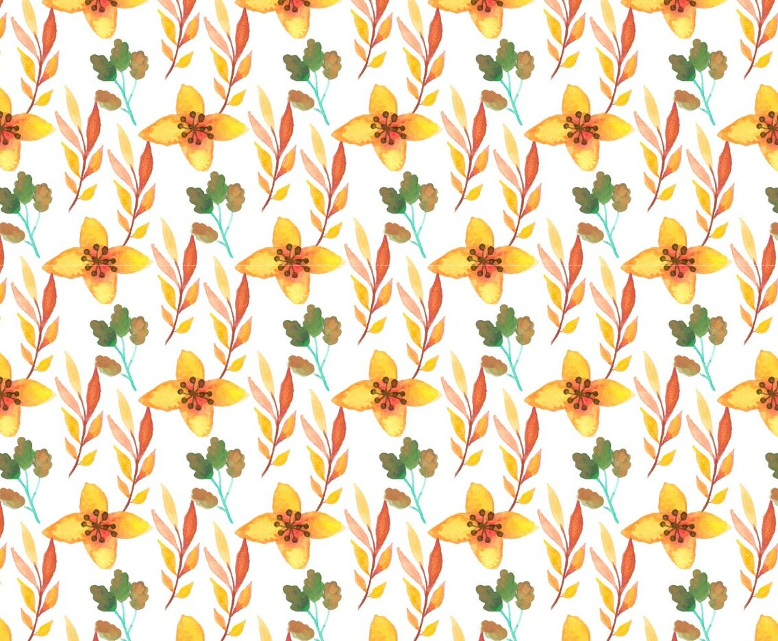 Free Vector Watercolor Floral Background