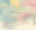 Free Vector Soft Watercolor Blue Background