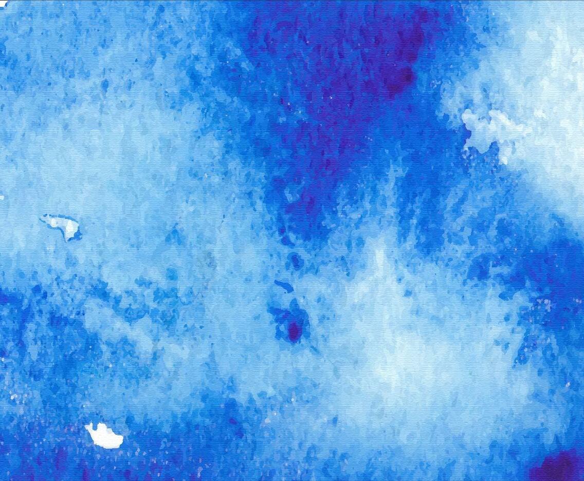 Free Vector Watercolor Blue Texture