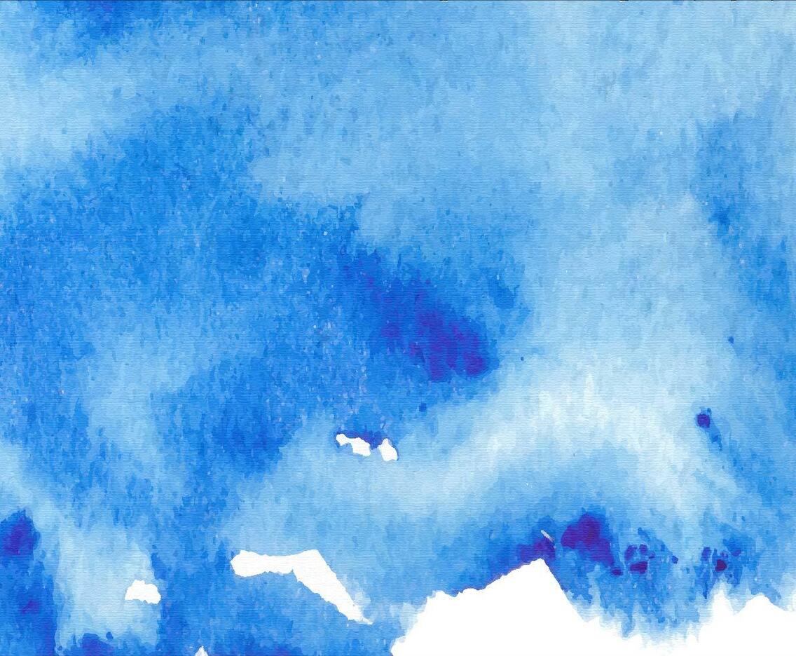 Free Vector Watercolor Blue Background