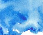 Free Vector Watercolor Blue Background