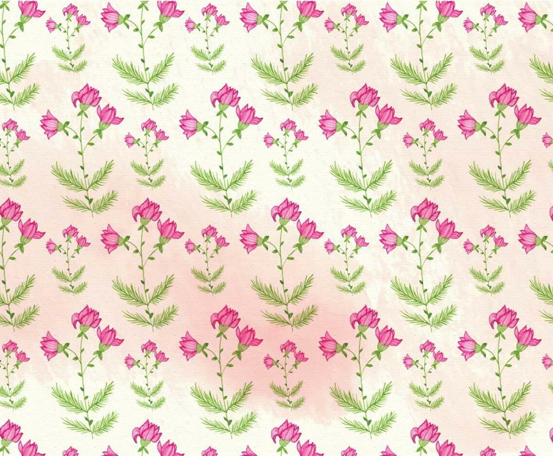 Free Vector Watercolor Flowers Background