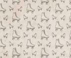 Free Vector Roller Skates Seamless Pattern