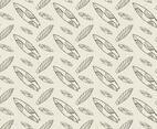 Free Vector Hand-Drawn Surfing Boards Seamless Pattern