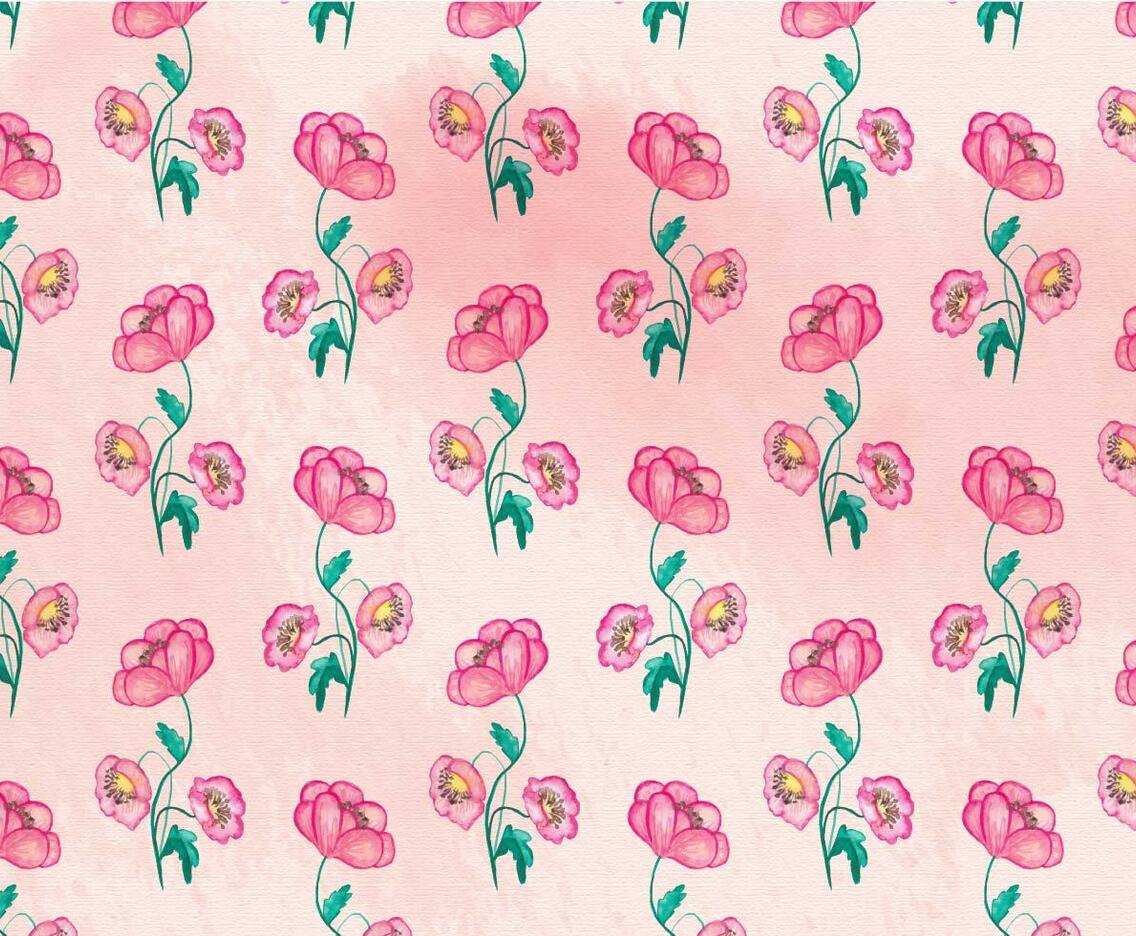 Free Vector Watercolor Flowers Background