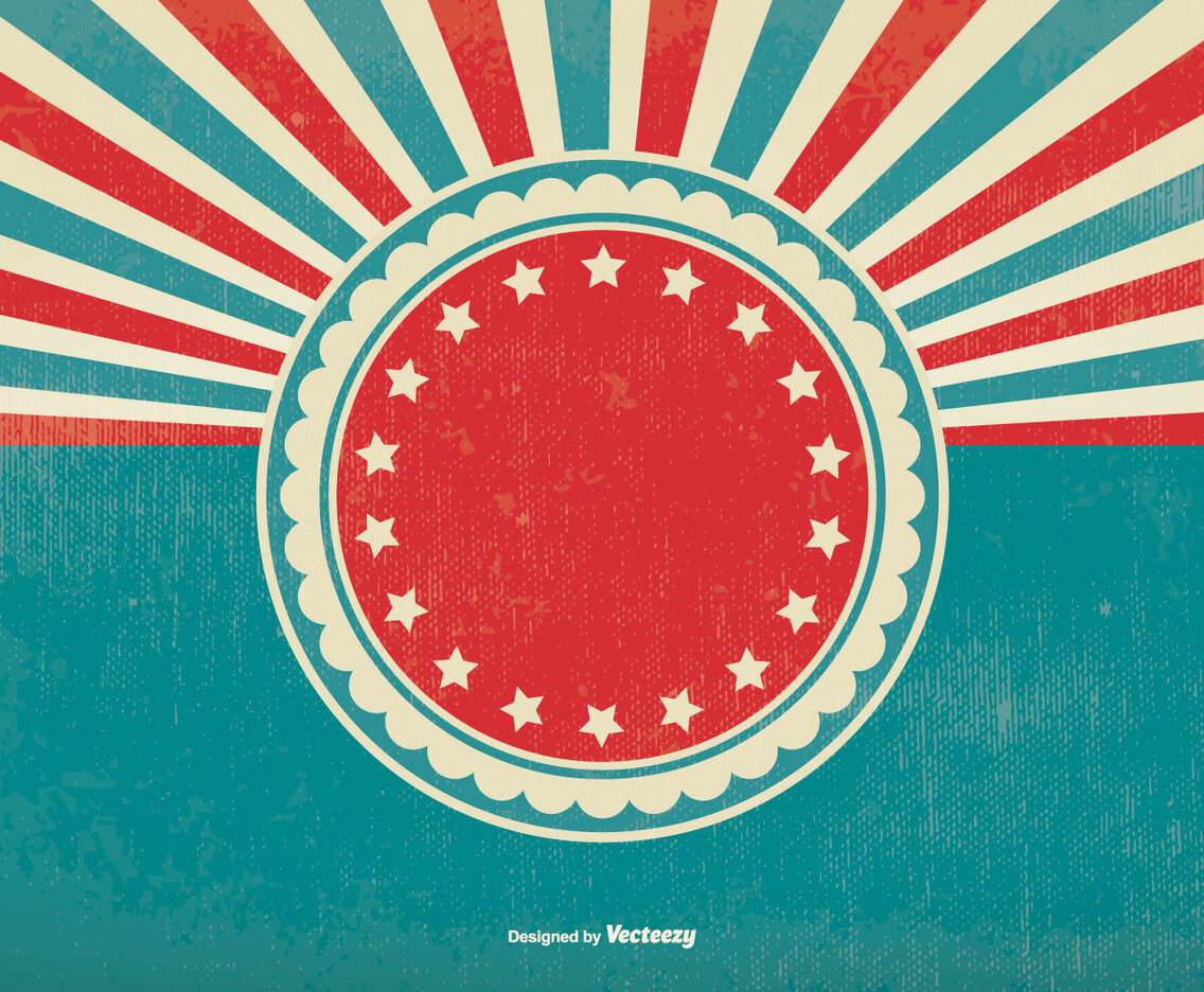 Retro Patriotic Background