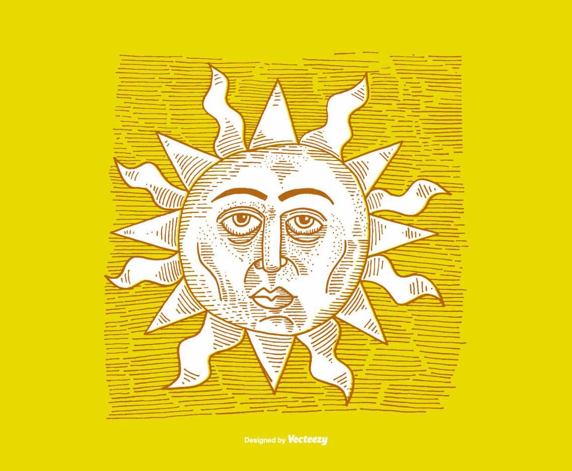 SUNSHINE-LINE DRAWING