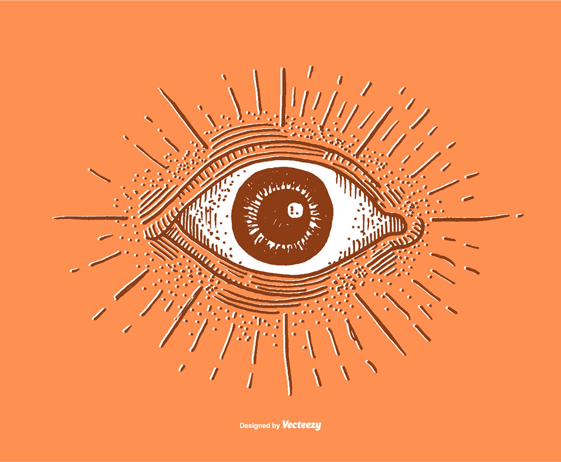 EYE BALL - LINE DRAWING