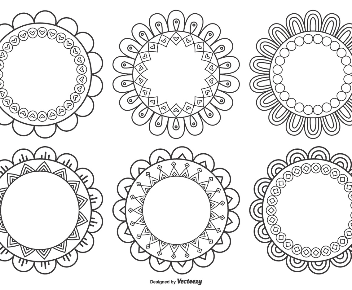 Decorative Flower Shapes