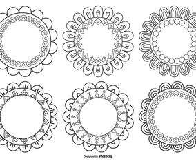 Decorative Flower Shapes
